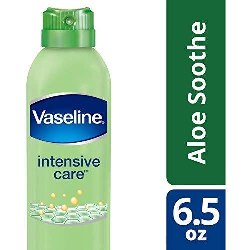 Vaseline Aloe Soothe Spray 2-Pack – Non-Greasy, Fast-Absorbing All-Over Soothing Moisturizer for Dry Skin, 6.5 Oz Ea - Image 3