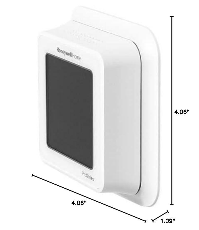 Honeywell TH6220WF2006/U Lyric T6 Pro Wi-Fi Programmable Thermostat with Stages Up to 2 Heat/1 Cool Heat Pump or 2 Heat/2 Cool Conventional with Large Wall Plate & Extended Warranty - Image 2