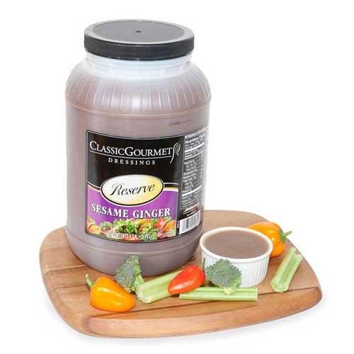 Ventura Foods Classic Gourmet Reserve Specialty Sesame Ginger Salad Dressing, 2 Gallon -- 1 each.