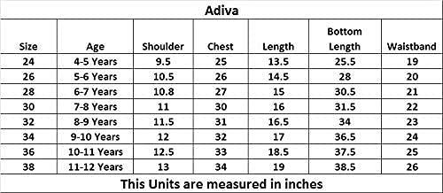 ADIVA Girls Indian Ethnic Wear Lehenga Choli for Kids - Image 3