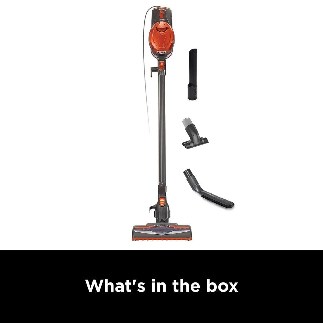 Shark Rocket Ultra-Light Corded Bagless Vacuum for Carpet and Hard Floor Cleaning with Swivel Steering (HV301), Gray/Orange - Image 11