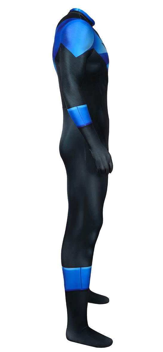 Bailu Halloween Superhero Costume Cosplay Bodysuit Jumpsuit Zentai Onesie Spandex 3D Style For Kids Adult - Image 4
