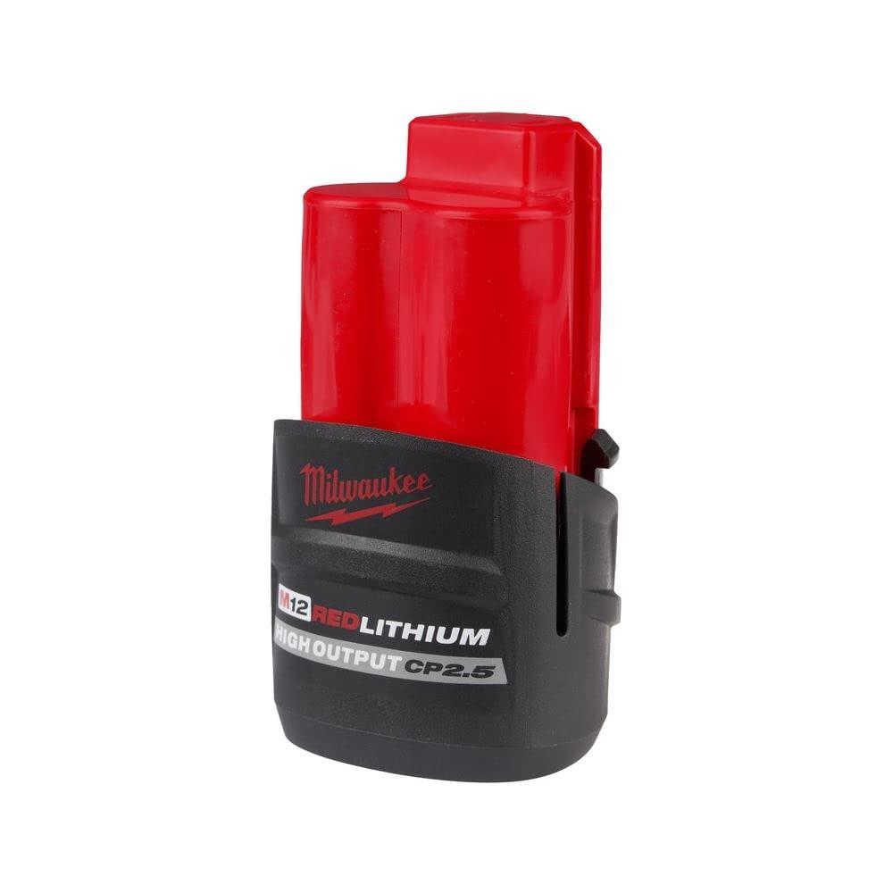 Milwaukee 48-11-2425 M12 REDLITHIUM HIGH Output CP 2.5Ah Battery - Image 2