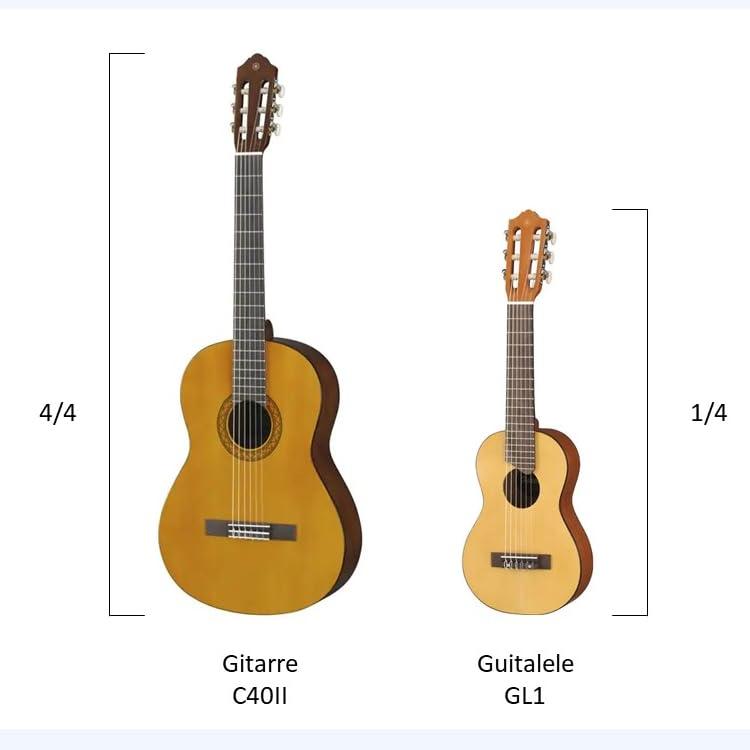 Yamaha GL1 Guitalele, Natural, Baritone - Image 2