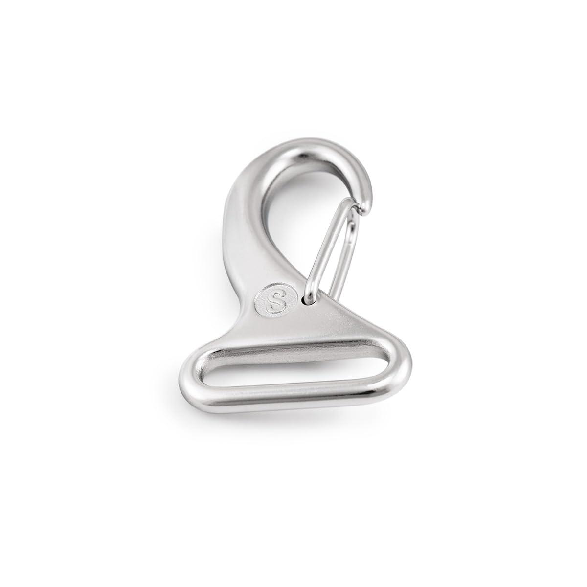 SHONAN Webbing Clips 1 Inch, Marine Grade Metal Buckles for Straps, Stainless Steel Strap Clips Snap Buckles for Straps - Image 6