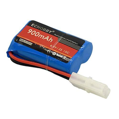 ECHOBBY 6.4V 2S 900mAh Life Battery KET2P Female Plug P-to-R for RC Model Buggy Car Truck Speed Boat - Image 8