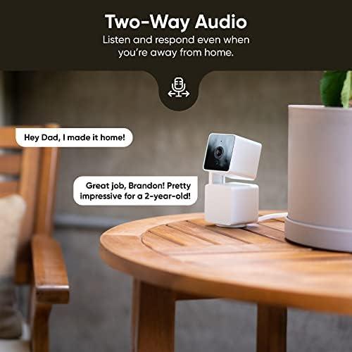 WYZE Cam Pan v3 Indoor/Outdoor IP65 1080P 360° Pan/Tilt/Zoom Wi-Fi Smart Home Security Camera with Motion Tracking for Baby & Pet, Color Night Vision, Works with Alexa & Google Assistant, Black - Image 8