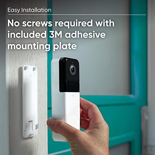 WYZE Wireless Video Doorbell Pro (Chime Included), 1440 HD Video, 1:1 Aspect Ratio: 1:1 Head-to-Toe View, 2-Way Audio, Night Vision - Image 2