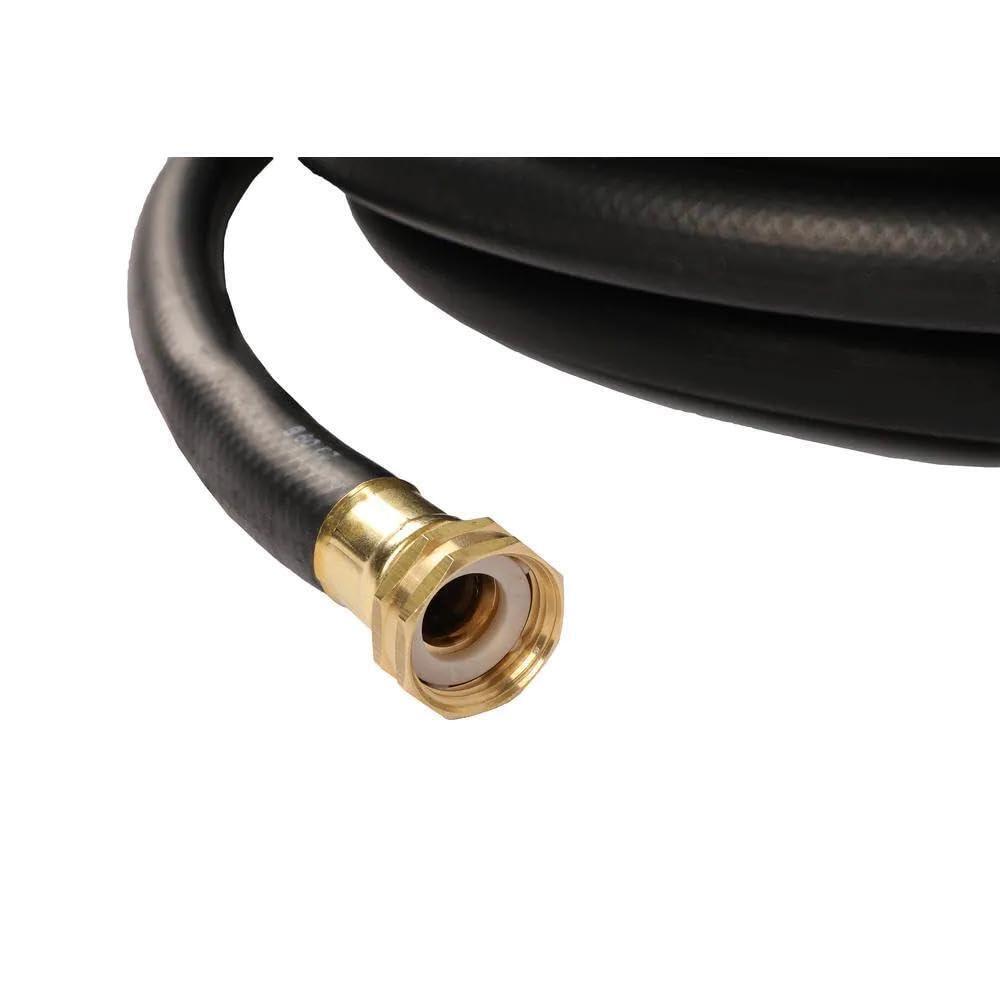 Continental Premium Garden Black Heavy Duty Cold Water Garden Hose, 5/8in Inside Diameter x 50ft Length, Male x Female Garden Hose Thread - Image 3