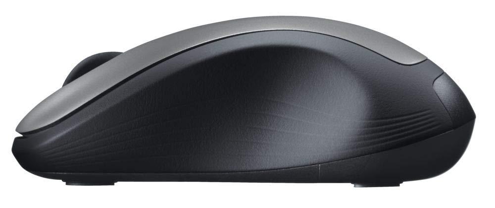 Logitech M310 Wireless Mouse, 2.4 GHz with USB Nano Receiver, 1000 DPI Optical Tracking, 18 Month Life Battery, PC/Mac/Laptop - Silver Grey - Image 4