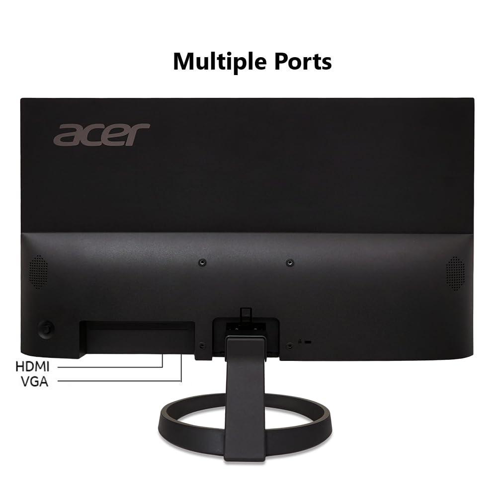 Acer R240Y G0bi 23.8" IPS Full HD (1920 x 1080) Ultra-Thin Gaming Office Monitor | Adaptive-Sync Support (FreeSync Compatible) | Up to 120Hz Refresh | 1ms (VRB) | 99% sRGB | Tilt | HDMI & VGA Ports - Image 7