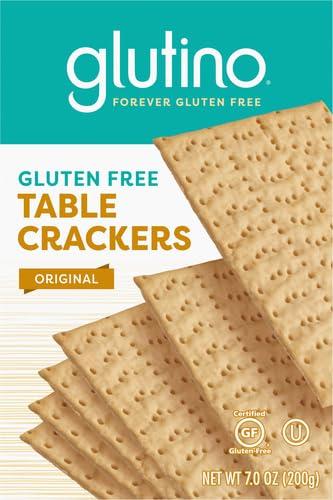 Glutino Gluten Free Table Crackers, Premium Squares, Original, 7 oz - Image 4