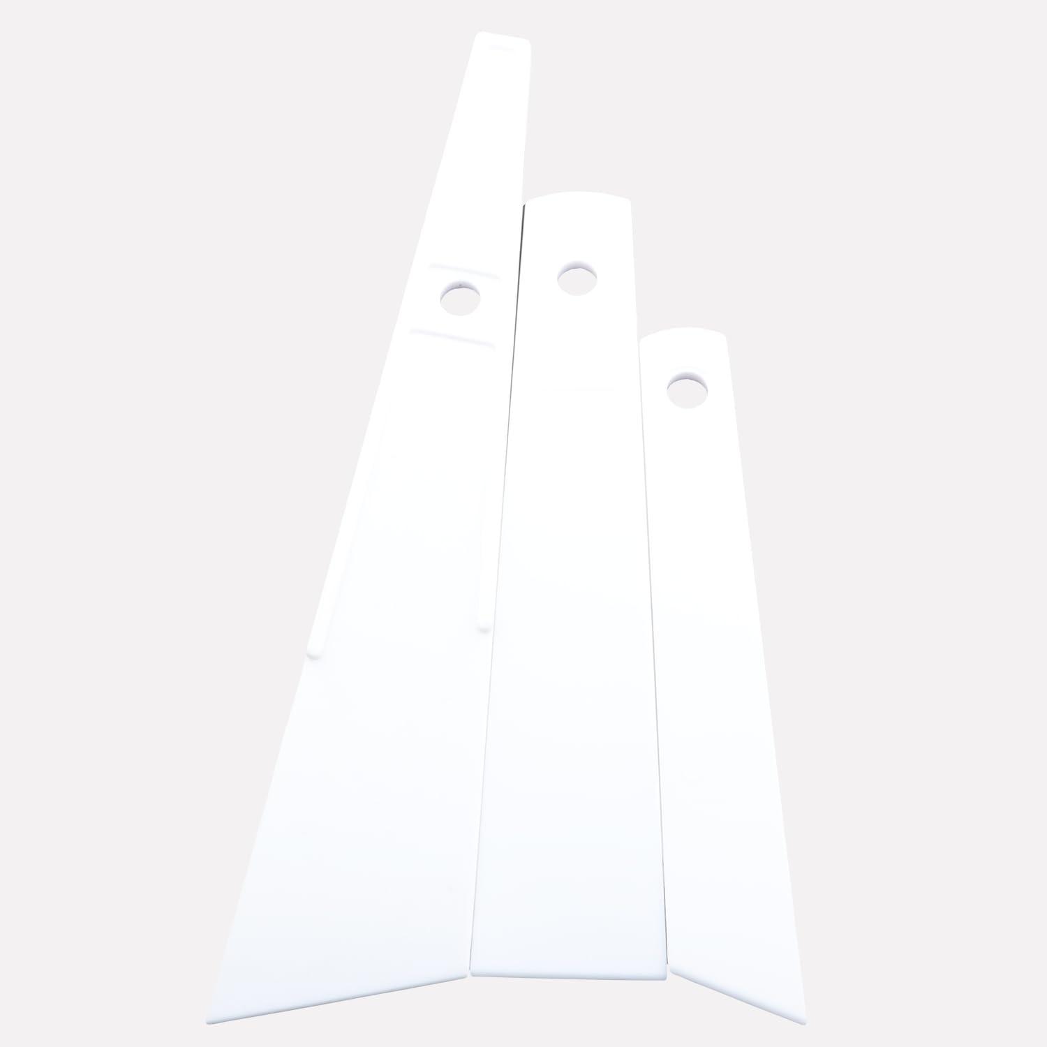 MDXing 2 Sets Plastic Glue Applicator Sticks 20/30/40mm Handmade DIY Leather Craft Tool Bed Treatment Aids Suitable for Felt PU Leather Paper Wood - Image 4