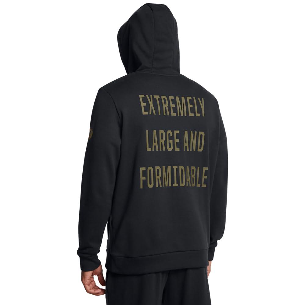 Under Armour Men's Project Rock Red One E.l.f. Hoodie - Image 2