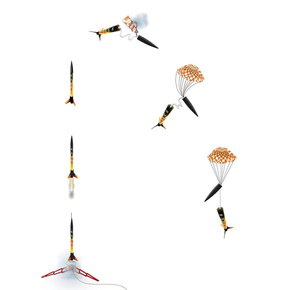 Estes 1491 Taser Rocket Launch Set, Beginner Flying-Rocket-Model Building Kit for Ages 10+, Includes Launch Pad System - Image 9