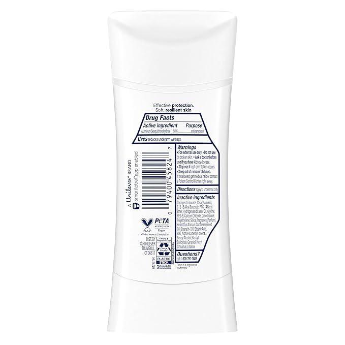 Dove Advanced Care Deodorant Stick Apple & White Tea with 72-hour Sweat & Odor Protection, 2.6 oz (Pack Of 3) - Image 2