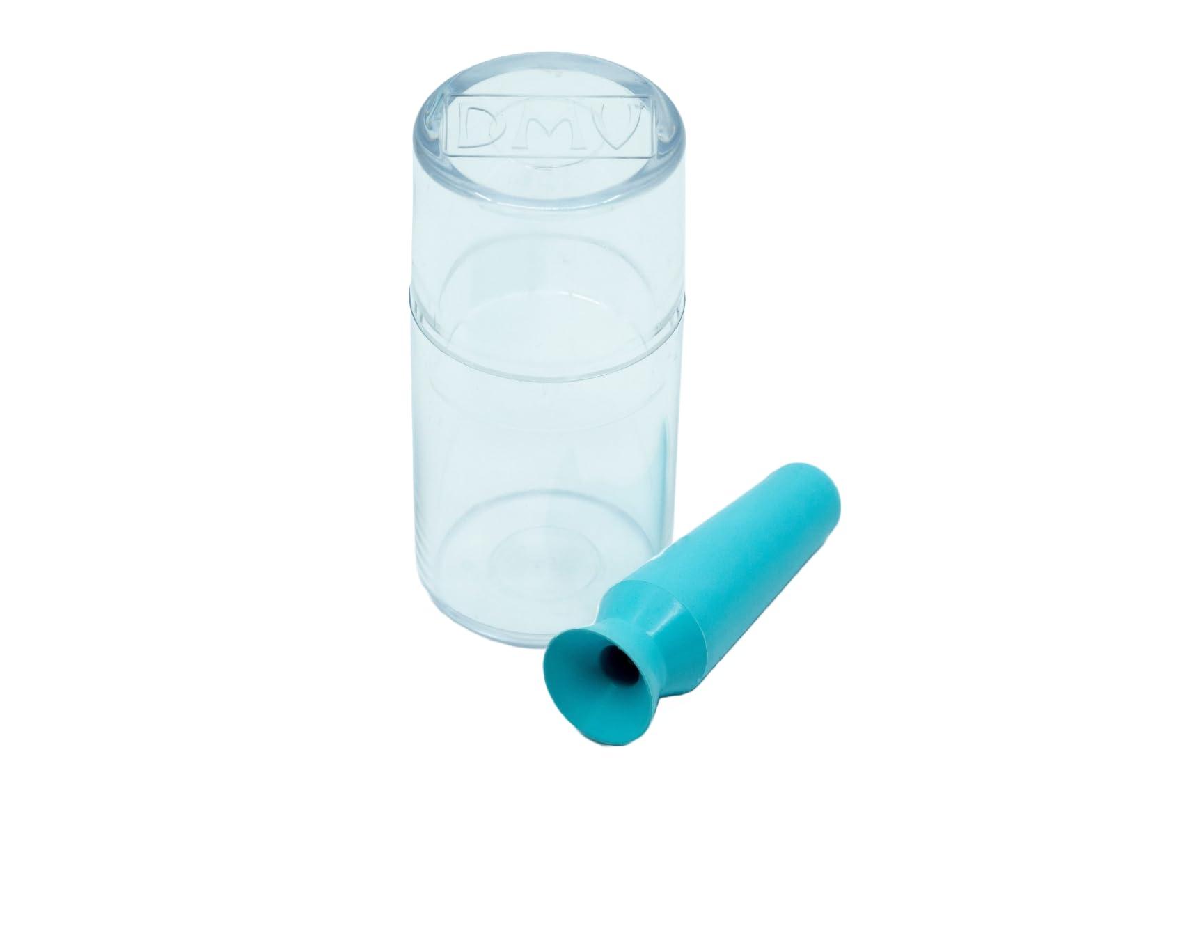 DMV Scleral Cup Large Contact Lens Handler - Inserts Scleral Contact Lenses and Prosthetic Eyes (Ventless) - Pack of 3 Light Blue - Image 2