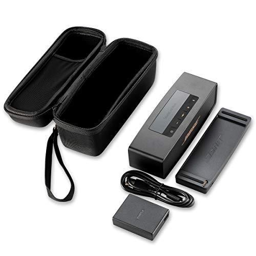Caseling Hard Case Fits Bose soundlink Mini II (1 and 2 Gen) and JBL Flip Portable Wireless Speaker & Charger/Cable Accessories - Fits with The Bose Silicone Soft Cover - Storage Carrying Travel Bag - Image 3