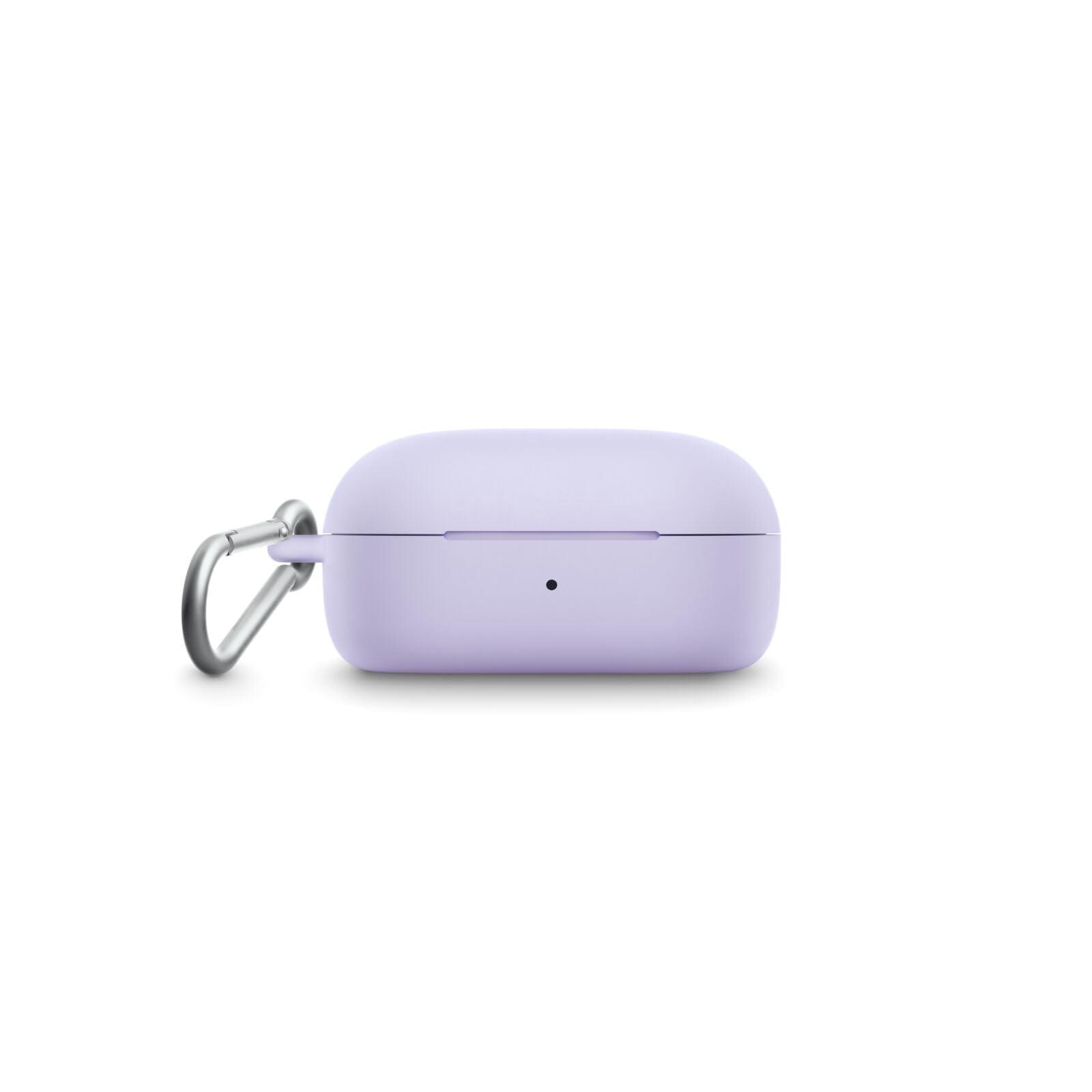 Bose QuietComfort Earbuds Silicone Case Cover, Protective Silicone Exterior, with Aluminum Carabiner for Convenient Carrying, Chilled Lilac - Image 4