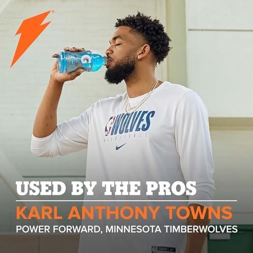 Gatorade Thirst Quencher Sports Drink, Cool Blue, 20oz Bottles, 8 Pack, Electrolytes for Rehydration - Image 3