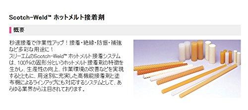 3M Hot Melt Adhesive 3747 Q, Tan, 5/8 in x 8 in - Image 2