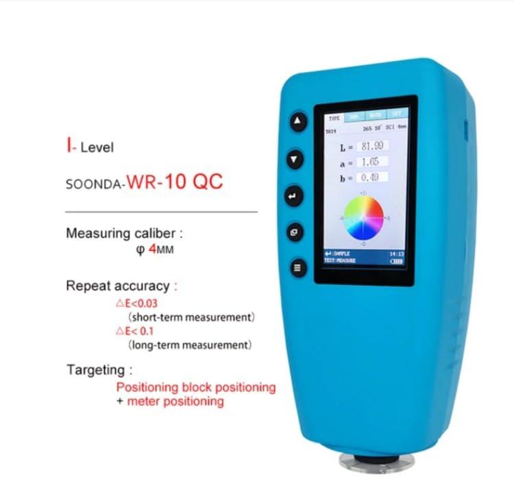 Generic Colorimeter Plastic Paint Printing Dyeing Coating Textile Clothing Color Difference Control Analysis Detector Spectrophotometer - Image 2