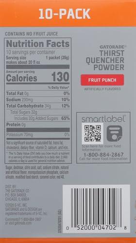 Gatorade G Powder 10ct Punch, Mixed Fruit, 10 Count - Image 11