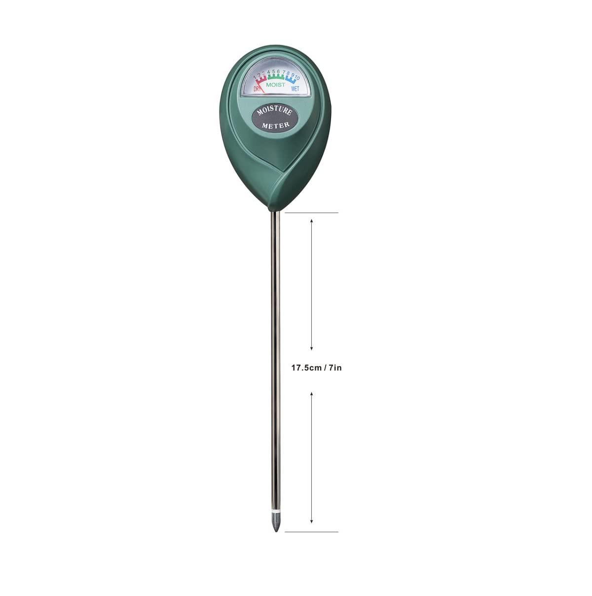 XLUX Soil Moisture Meter, Plant Water Monitor, Hygrometer Sensor for Gardening, Farming, Indoor and Outdoor Plants, No Batteries Required - Image 2