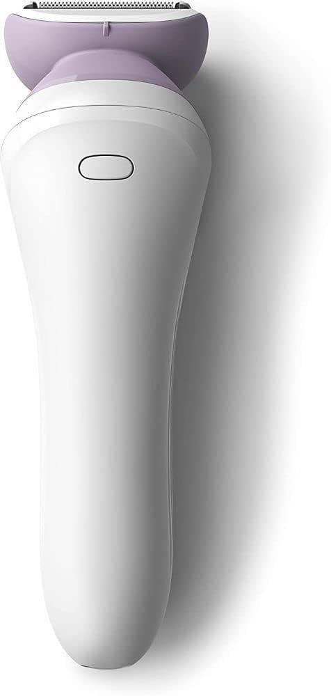 Philips Beauty Lady Electric Shaver Series 6000, Cordless with 4 Accessories, BRL136/00, White - Image 8