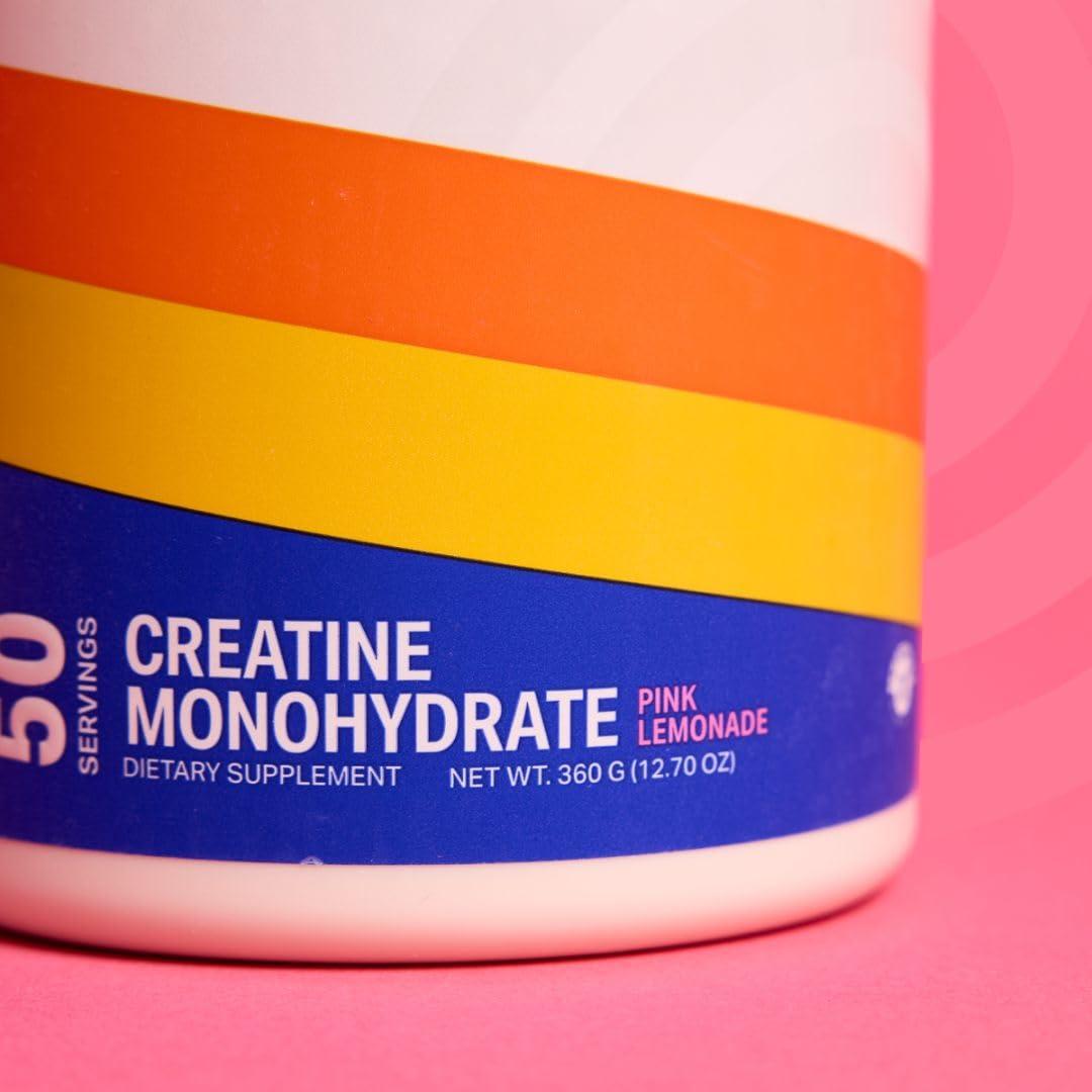 Podium Nutrition, Solos | Creatine Monohydrate, 50 Servings, Pink Lemonade, Boost Athletic Performance - Image 6