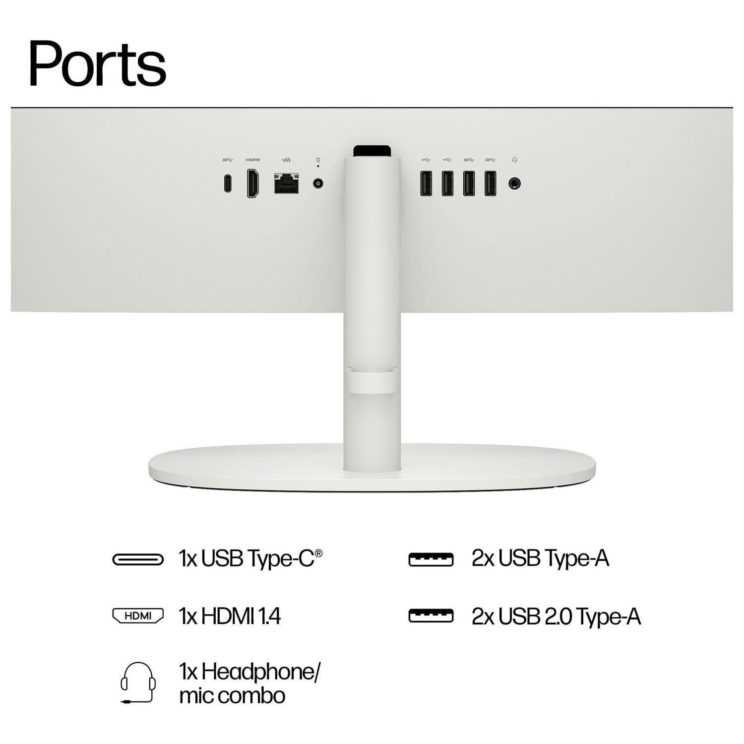 HP 22" All-in-One Desktop Computer for Home and School, Intel Quad-Core Processor (Beat i3-1110G4), FHD Display, 32GB DDR5 RAM, 640GB Storage, WiFi 6, Bluetooth, Business AIO, Windows 11 Pro, AZ-XUT - Image 5