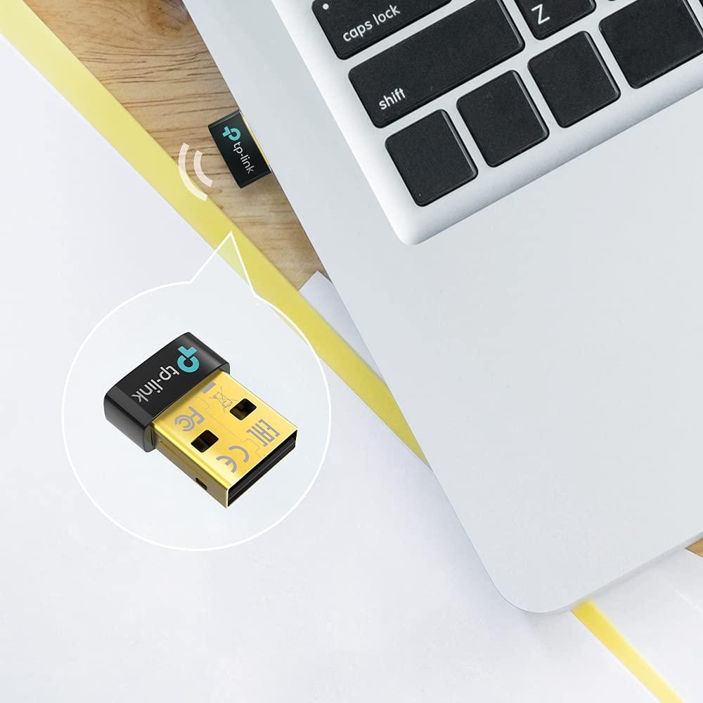 TP-Link USB Bluetooth Adapter for PC, Bluetooth 5.0/5.3 Dongle Receiver, Plug and Play, Nano Design, EDR & BLE, Supports Windows 11/10/8.1/7 for Desktop, Laptop, PS5/PS4/Xbox Controller (UB500) - Image 4