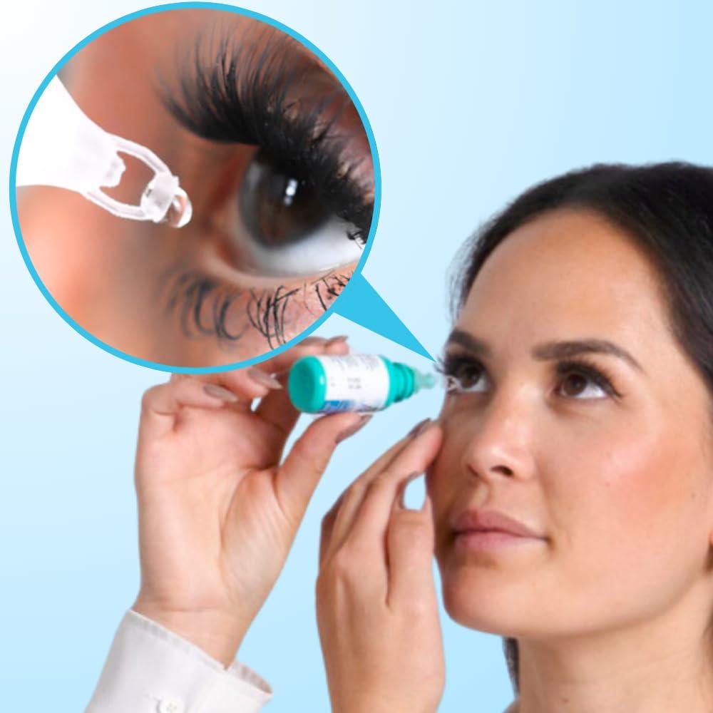 Precision Dropper - Eye Drop Assist Device – Mess-Free Eyedrop – No Head Tilt, Less Flinching, and Comfortable use - Compatible with Most Bottles - Eyedropper Dispenser (1-Pack) - Image 7