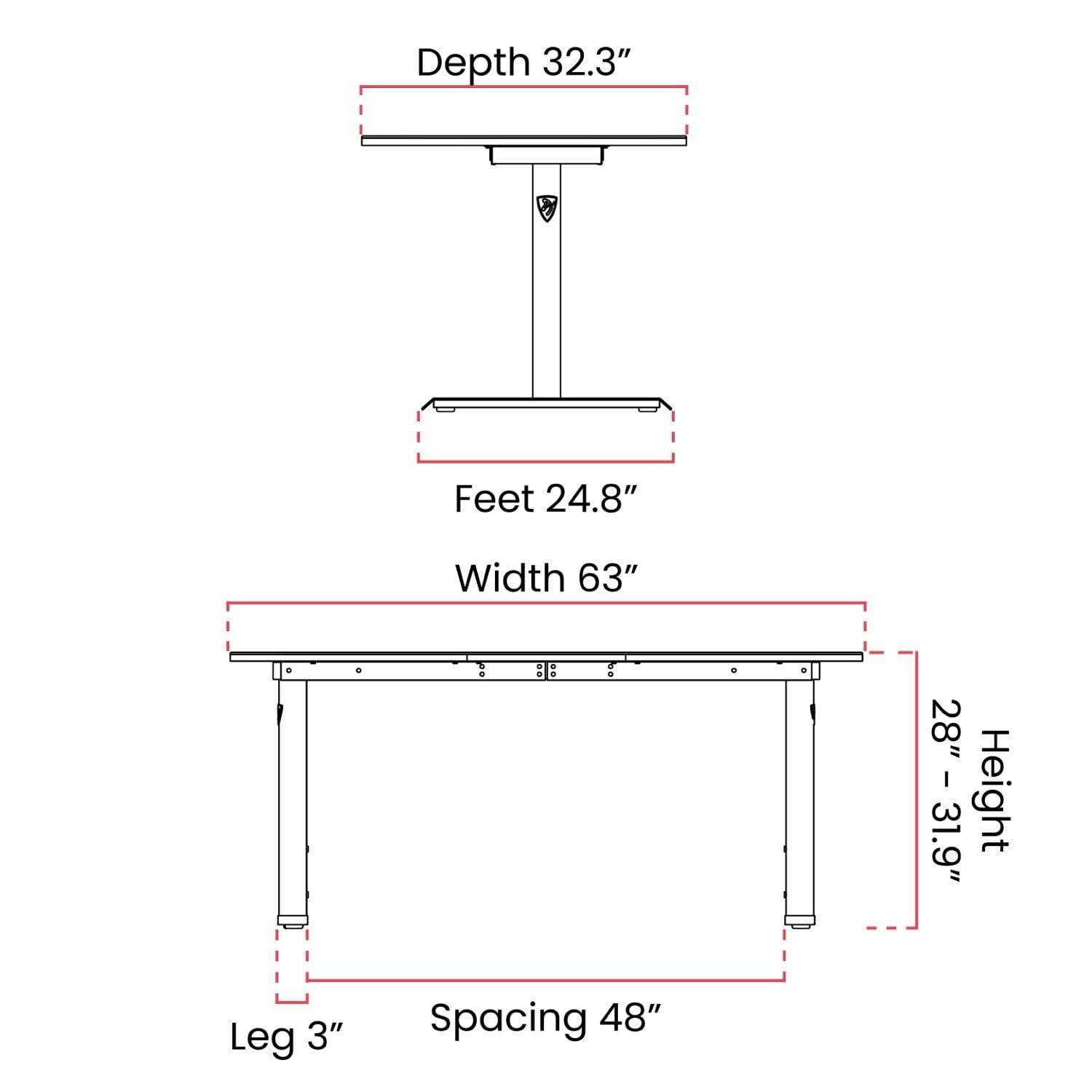 Arozzi Arena Special Edition Ultrawide Curved Gaming and Office Desk with Full Surface Water Resistant Desk Mat Custom Monitor Mount Cable Management Cut Outs - Crawling Chaos - Image 3