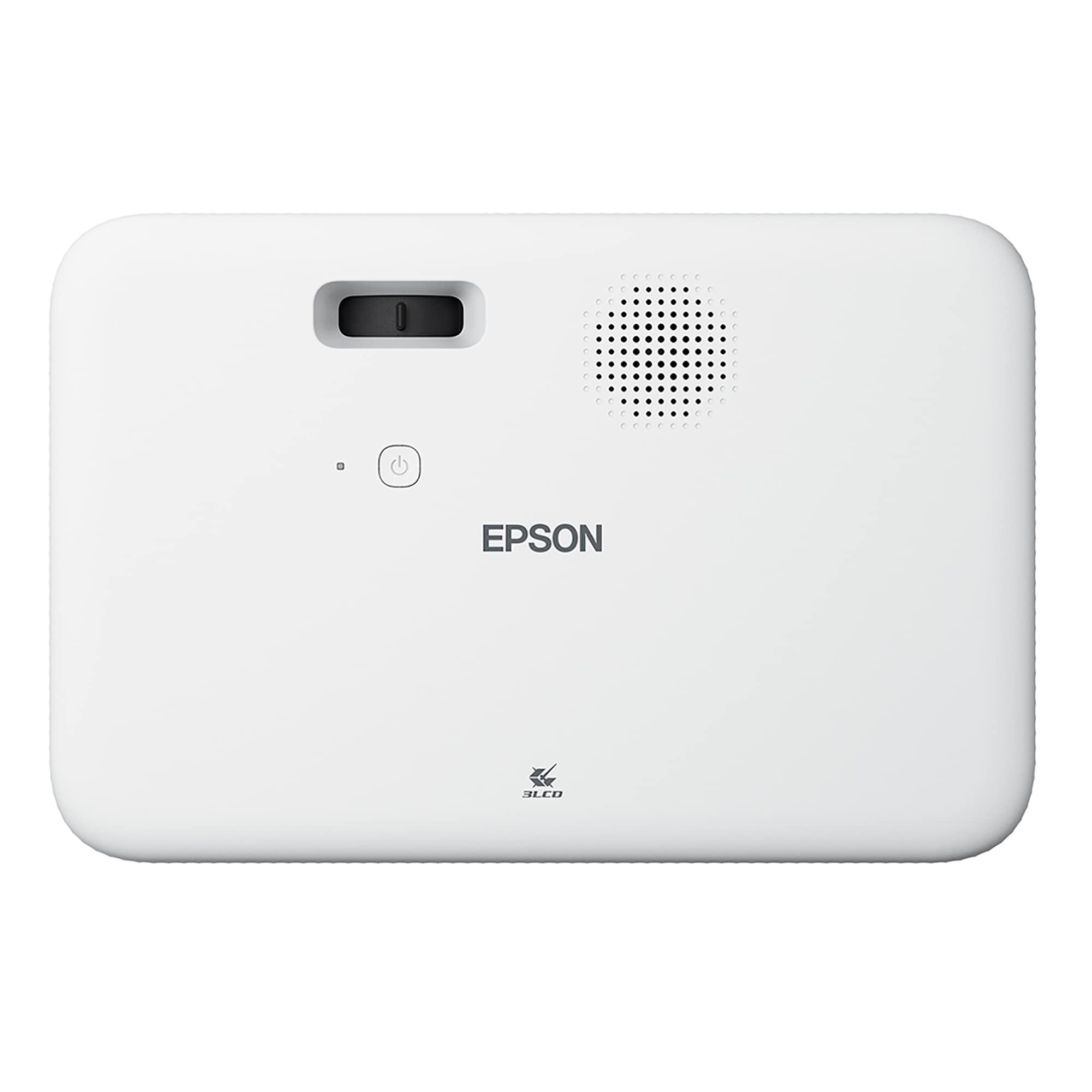 Epson EpiqVision Flex CO-FH02 Full HD 1080p Smart Streaming Portable Projector, 3-Chip 3LCD, 3,000 Lumen Color/White Brightness, Android TV, Bluetooth, 5W Speaker, Home Entertainment - Image 10