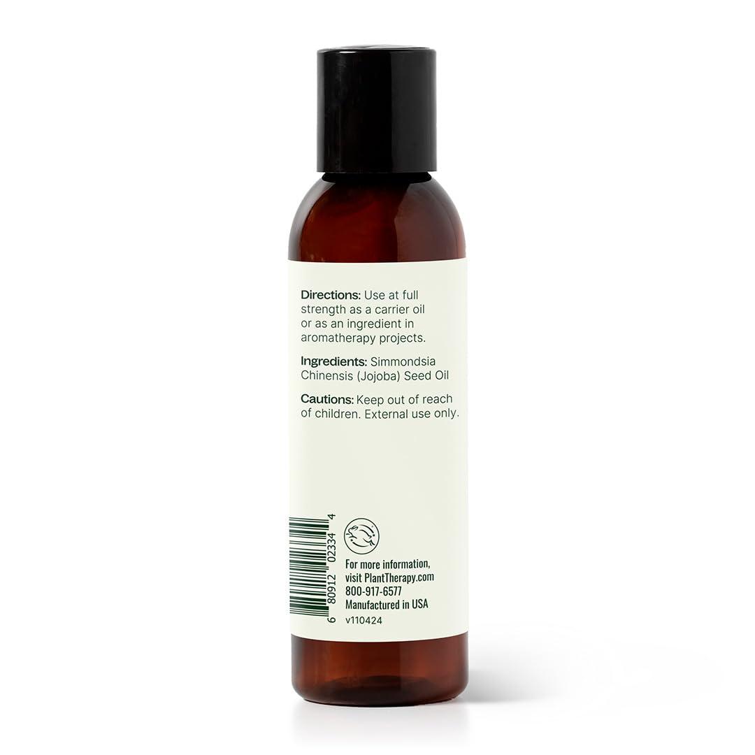 Plant Therapy Jojoba Golden Carrier Oil 4 oz 100% Pure, Cold-Pressed, Natural and GMO-Free Moisturizer and Carrier Oil for Essential Oils - Image 8