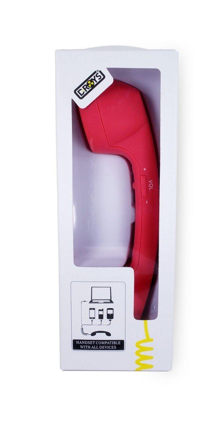 Retro Handset - POP Handset for iPhone, iPad, iPod, and Android Phones (Pink)