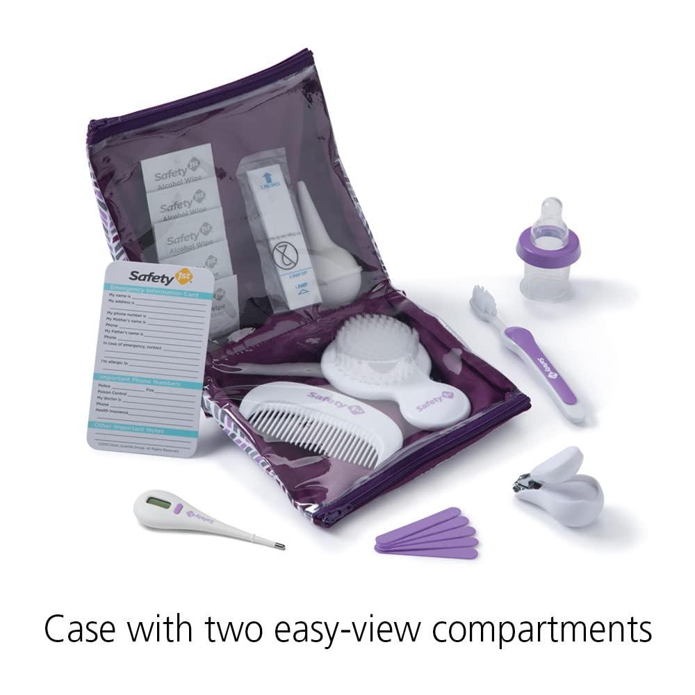 Safety 1st Deluxe Baby Healthcare and Grooming Kit, Pyramids Grape Juice, Newborn Baby Essentials, One Size, 24 Pieces - Image 2