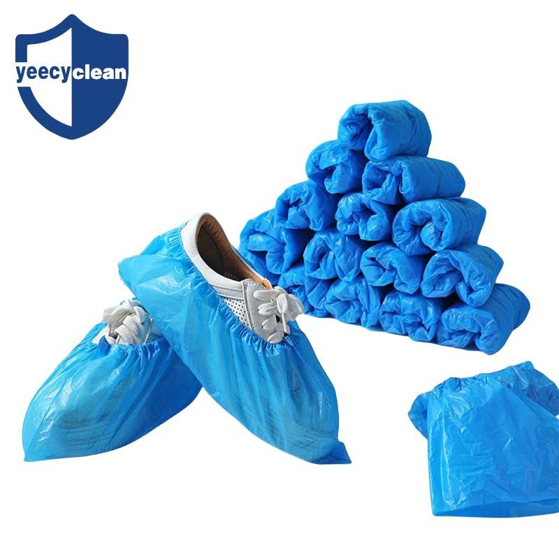 Shoe Cover Disposable Non-slip,Waterproof,Dustproof,CPE Booties Shoes Protectors Coverings,Fits up to US Men's 11 & Women's 13,Durable Booties Boot Covers for Indoors - 200(100Pairs) - Image 8