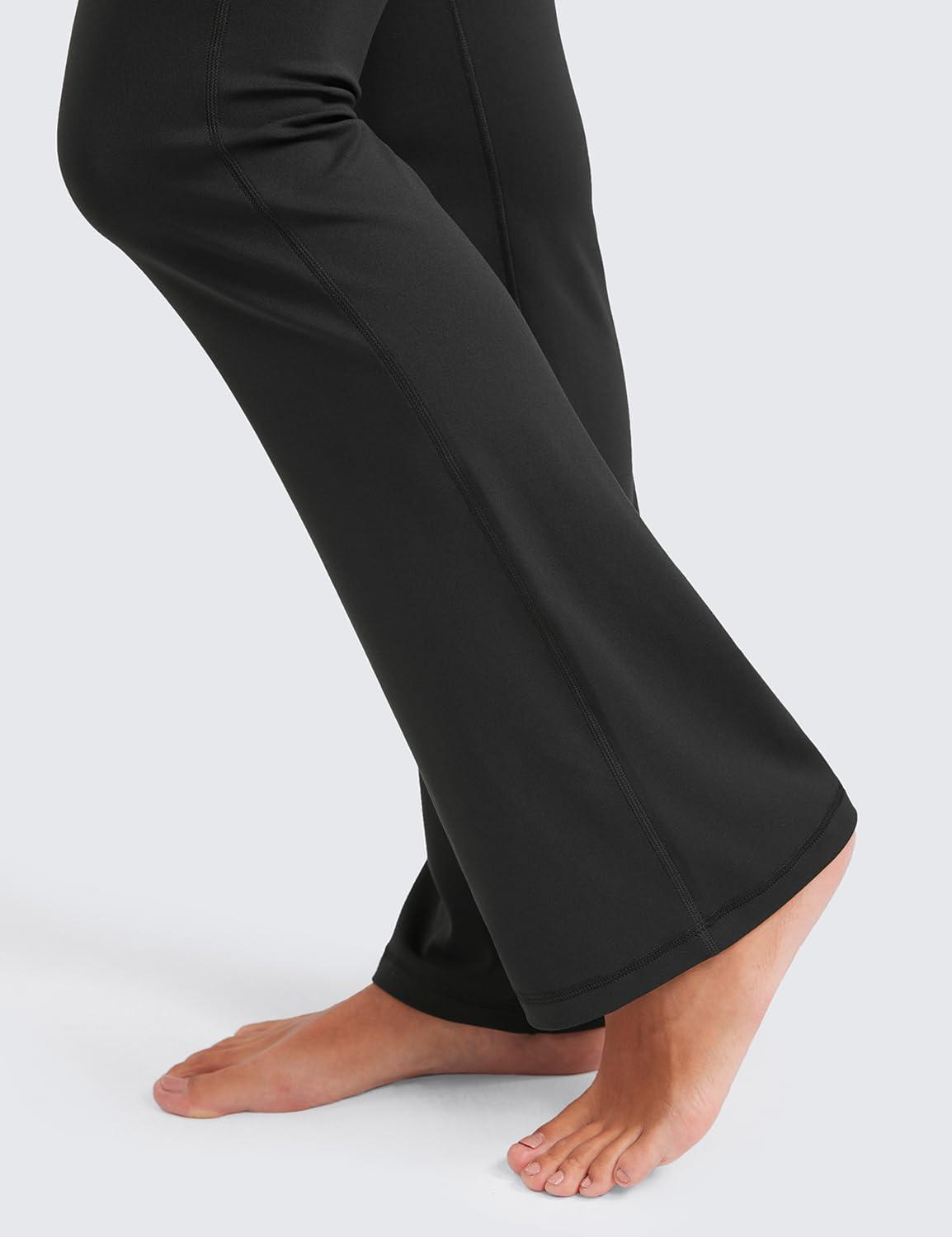 CRZ YOGA Womens Butterluxe High Waist Flare Pants 29" / 30.5" / 32" / 33.5" - Yoga Bootcut Wide Leg with Pocket Lounge - Image 6