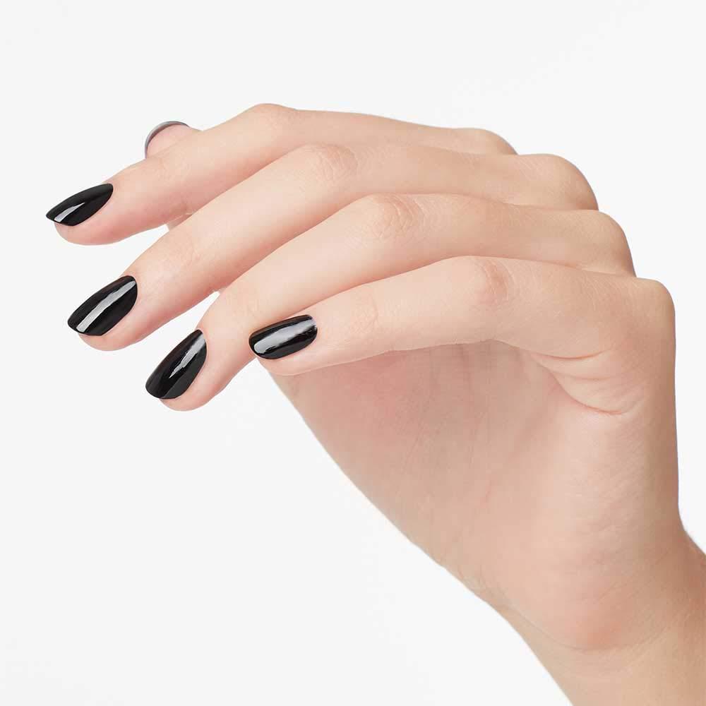 OPI Nail Lacquer Nail Polish | Opaque Dark Black & Gray Crème Chip Resistant Nail Polish | Vegan, Fast Drying, Streak Free - Image 4