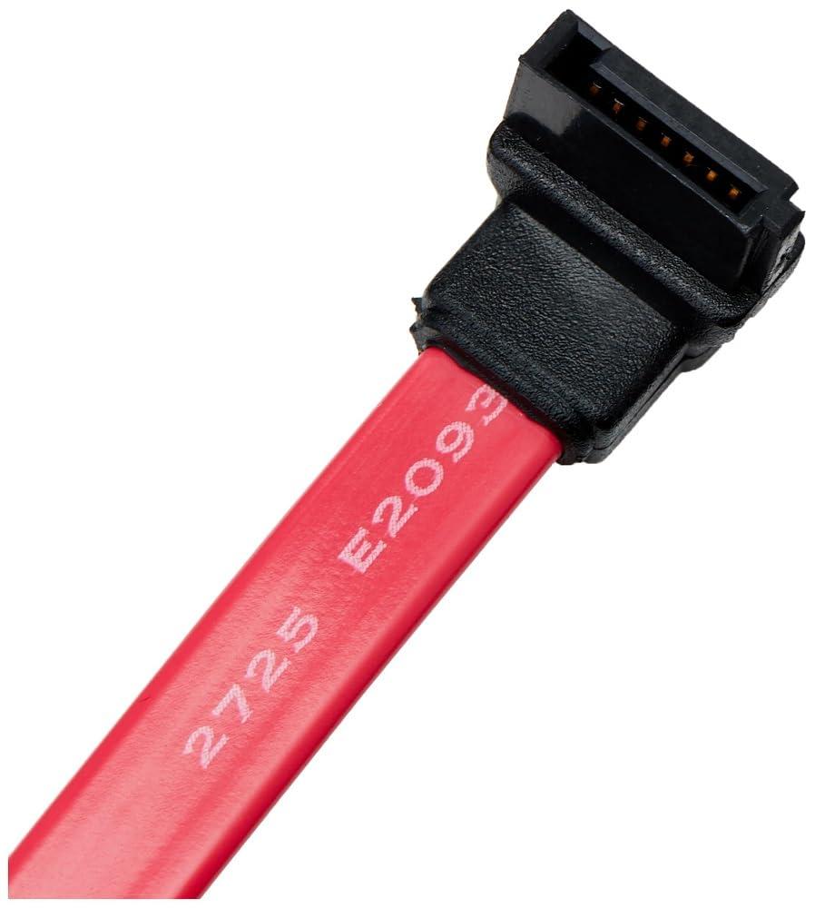 StarTech SATA6LA1 6-Inch SATA to Left Angle SATA Serial ATA Cable - Image 2