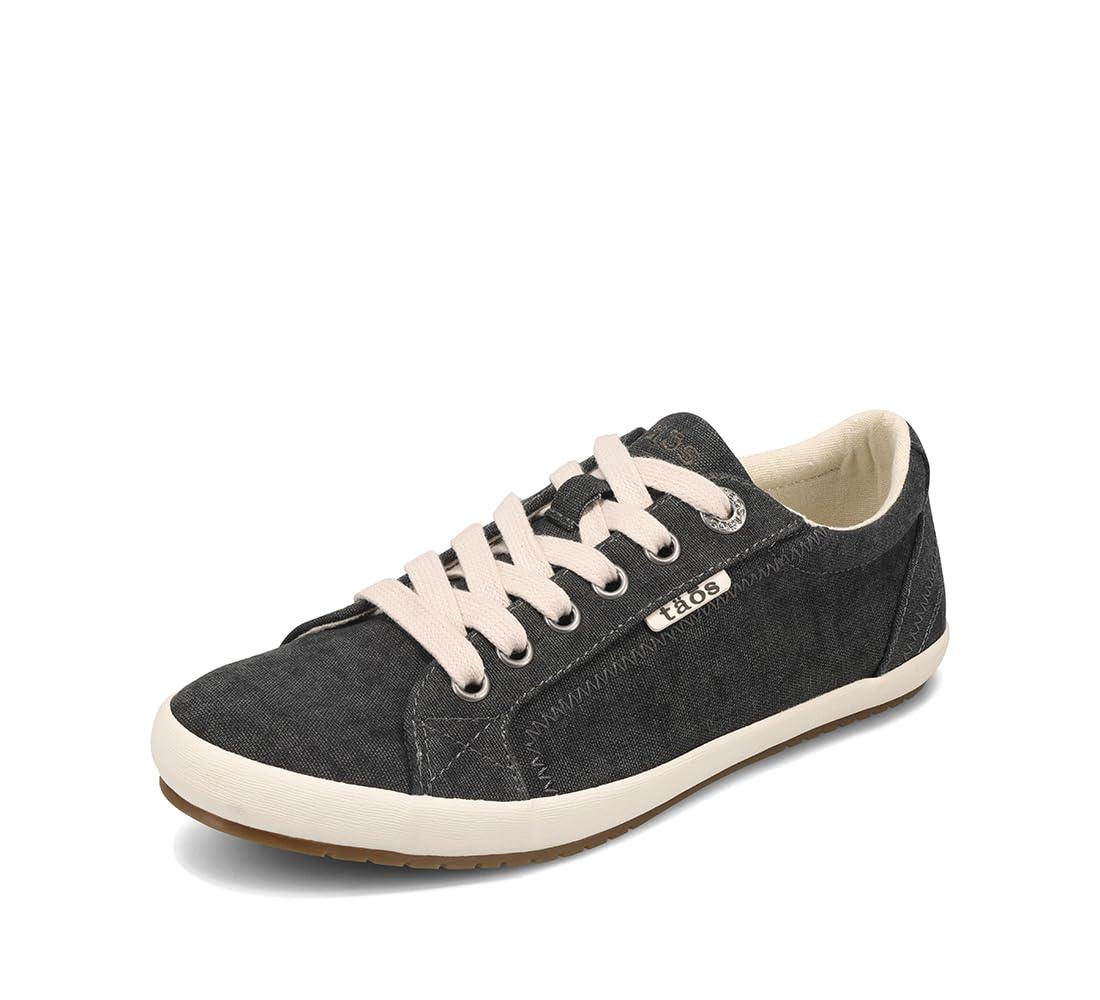 Taos Star Women's Sneaker - Iconic Style with Canvas Design for Everyday Adventures - Custom Fit Lacing and Premium Removable Footbed with Arch Support for All Day Comfort