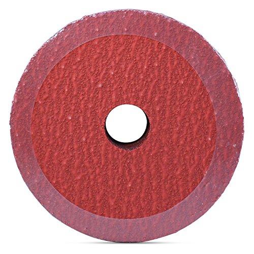 BHA Ceramic Resin Fiber Sanding and Grinding Discs, 4.5” x 7/8”, 36 Grit - 25 Pack - Image 2