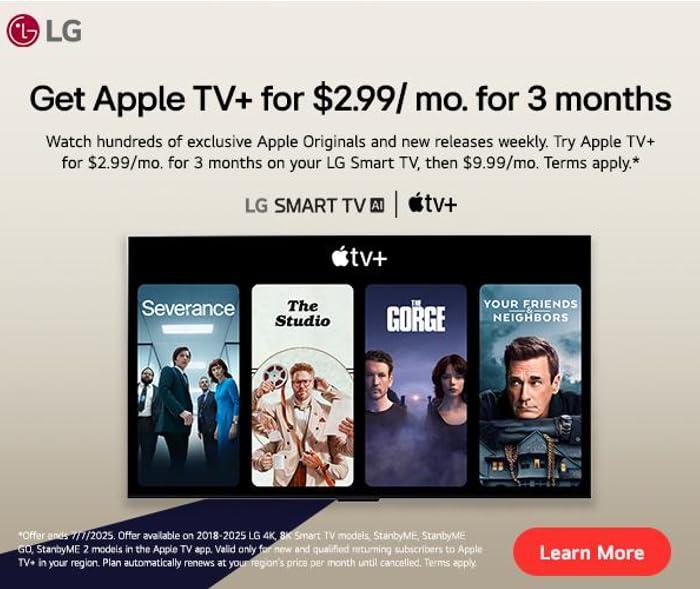 LG 55-Inch Class UHD AI 4K UA77 Series Smart TV w/AI Sound Pro, HDR10, 4K Super Upscaling, Filmmaker Mode, Wow Orchestra, Compatible with Alexa (55UA7700PUB, 2025) - Image 15