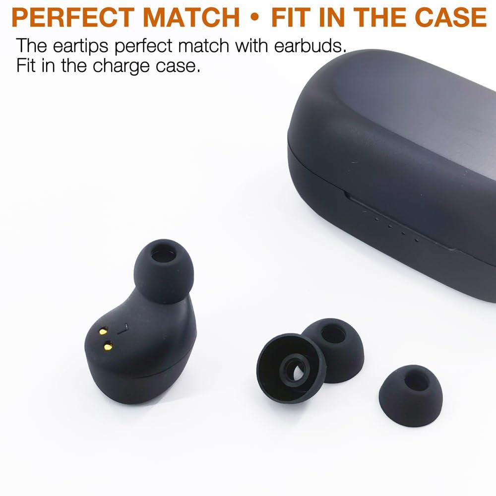 TENNMAK Eartips Compatible with TOZO A1 / Agile Dots Wireless Earbuds * 6 Pairs - Image 2