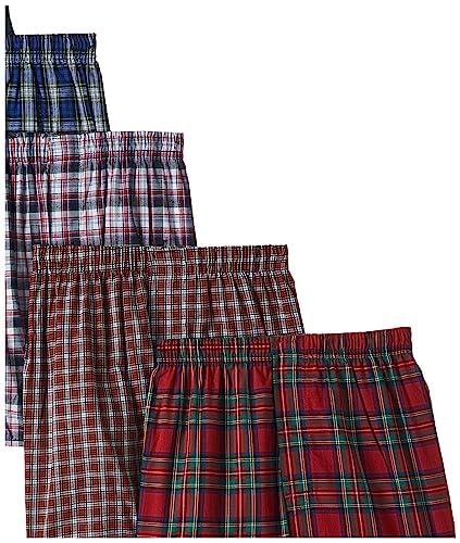 Hanes Men's Big Tartan Boxers-Multiple Packs and Colors - Image 5