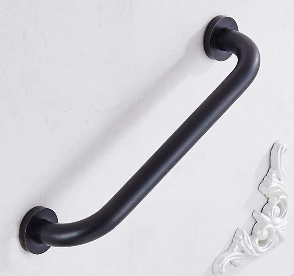 ELLO&ALLO Oil Rubbed Bronze Bathroom Shower Grab Bar, Home Care Bath Hardware (16 Inch) - Image 2