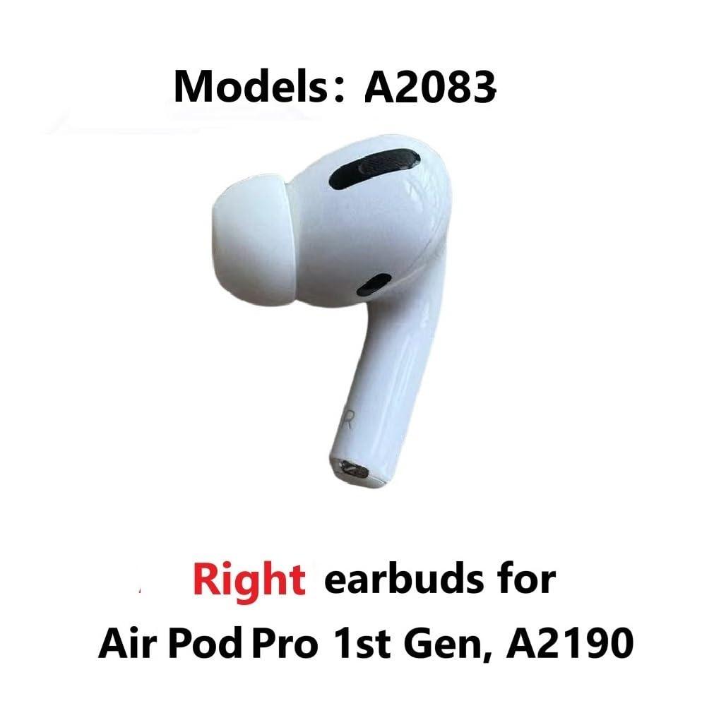 Meenova Single Right Ear Side Only, Original A2083 Right Earbud Replacement for AirPod Pro 1st Gen,Compatible with OEM AirPod Pro Charging Case A2190, A2084 - Image 6