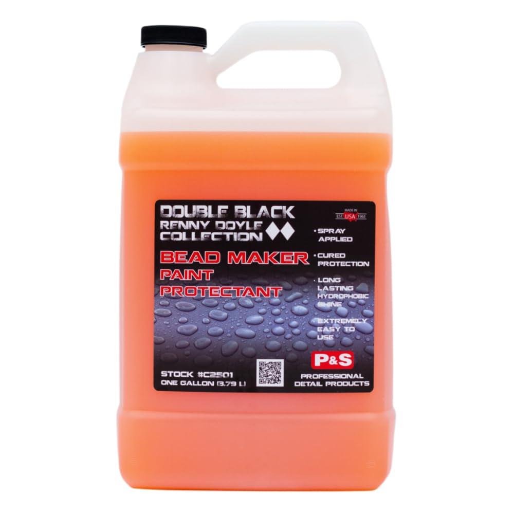 P&S Bead Maker Paint Sealant – Easy Spray & Wipe Protectant for Cars, Boats & RVs – Hydrophobic Gloss & UV Protection – Safe for All Surfaces - 1 Gallon